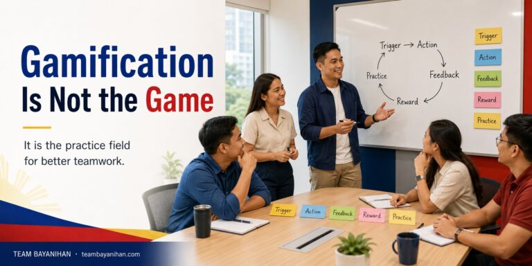 What Gamification Really Means in Team Building 1 GAmification is not the game