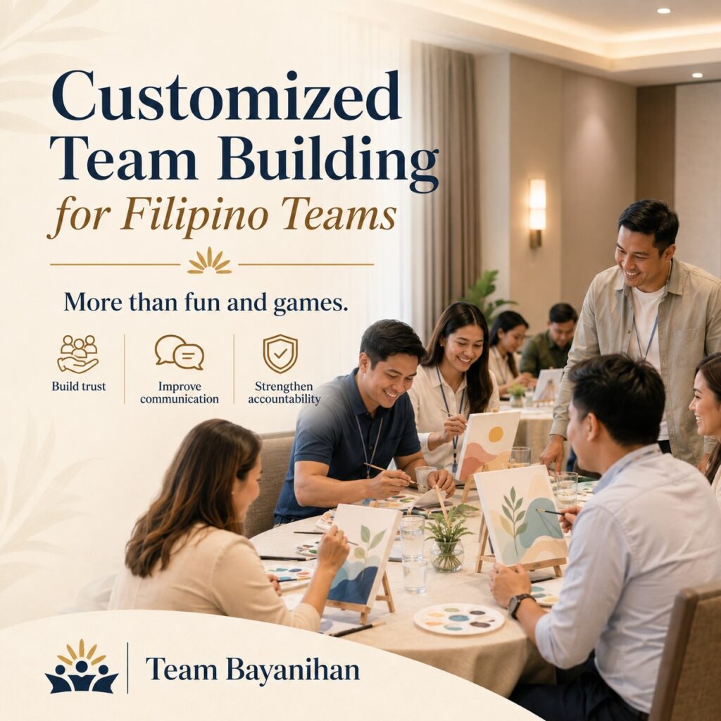 team building workshops for filipino teams customized team building experiences
