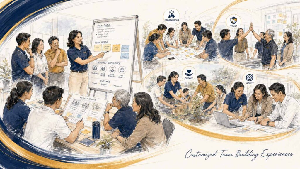 Customized team building experiences customized team building workshops